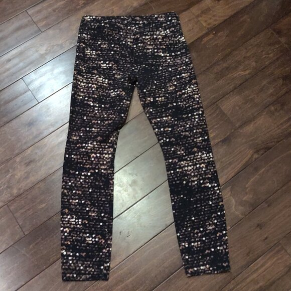 Tory Burch Black Flash Printed Skinny Ankle Jeans SIZE 29 - Picture 3 of 8